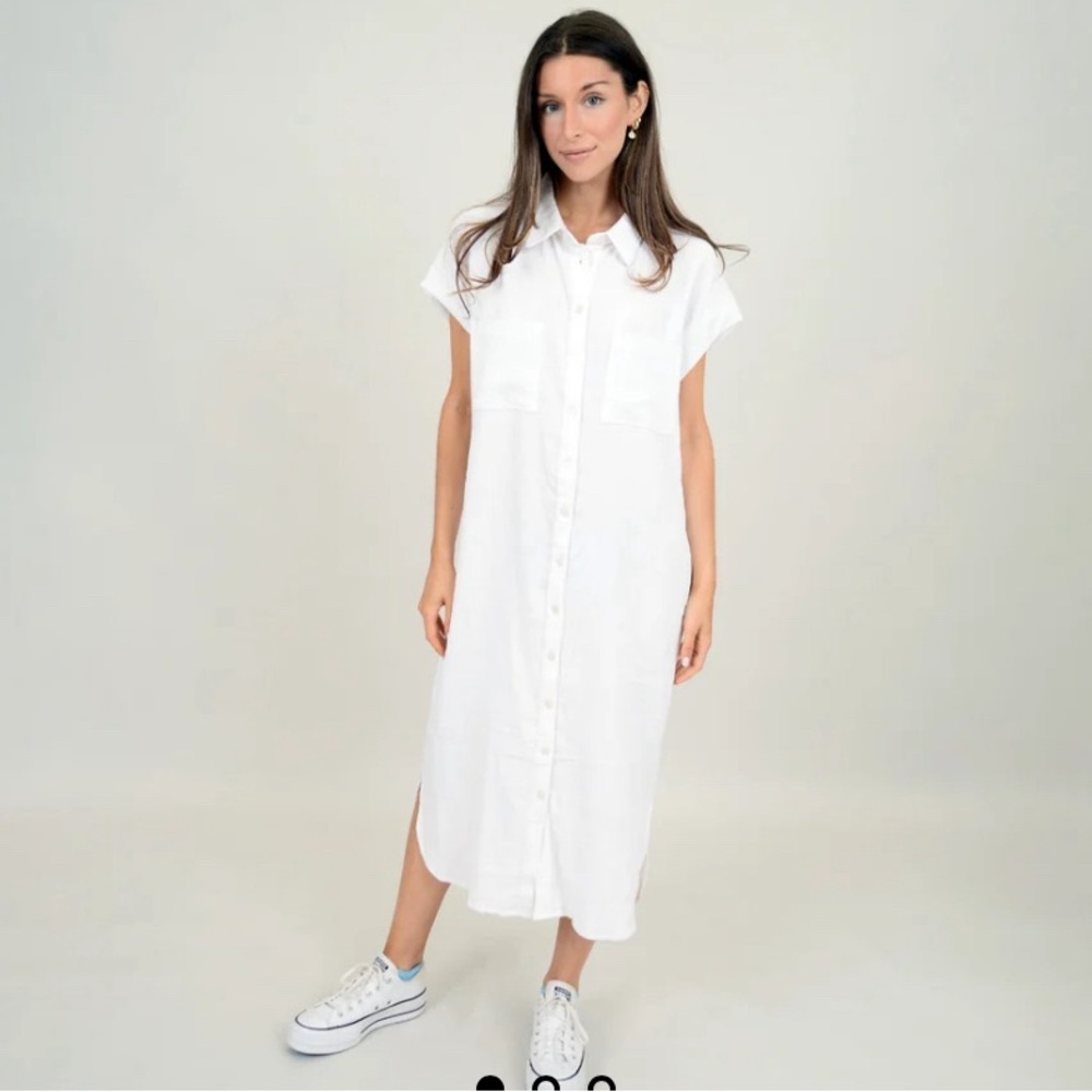 Medium white gauze dress